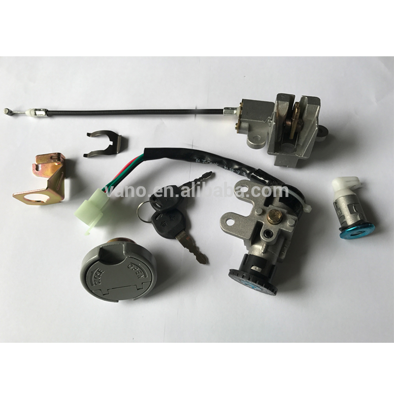 gy6 50cc cheap key set motorcycle lock set for scooter
