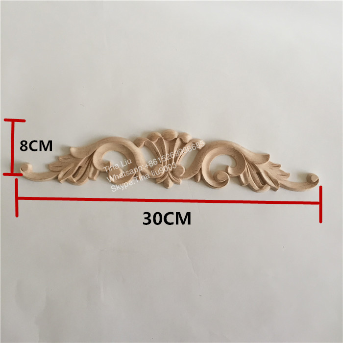 rubber wood overlays wood appliques or wooden decorative onlays