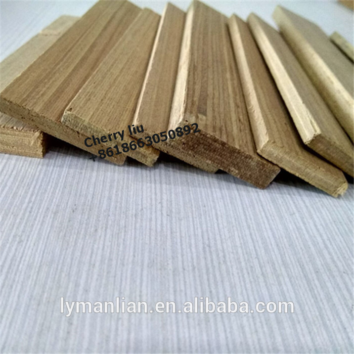 India Use Wooden Recon Moulding Flat Wood Moulding