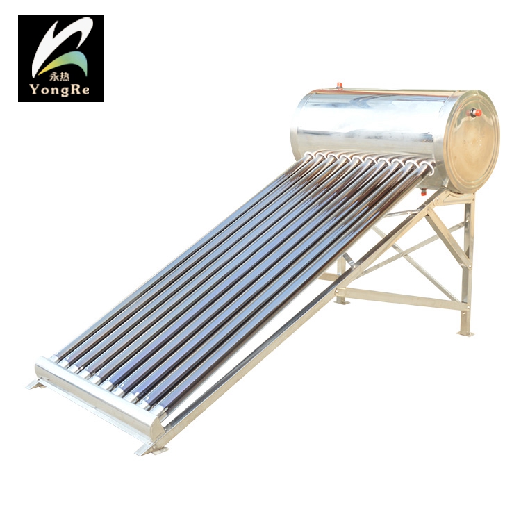 Non-Pressurized Chinese Manufacturer Solar Water Heater With Assistant Tank