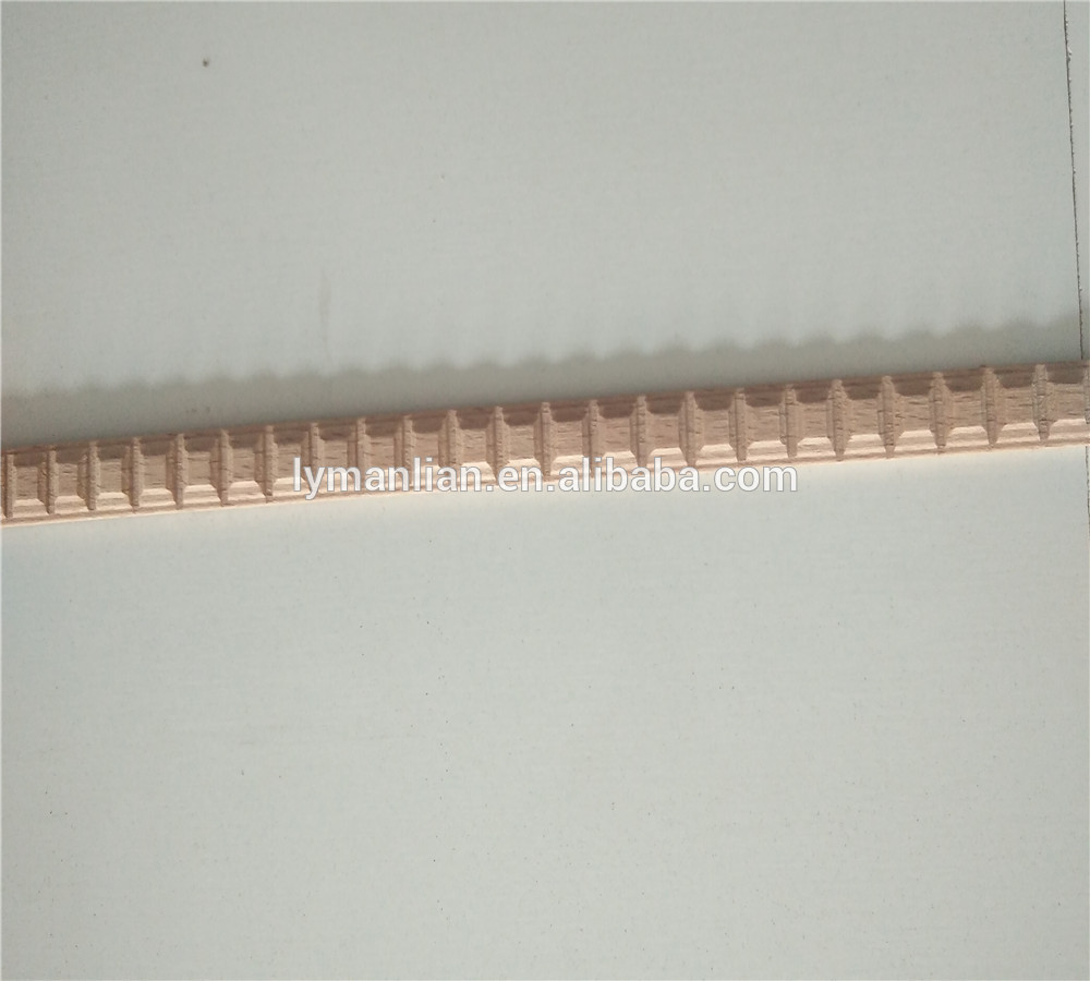 Beech dentil molding
