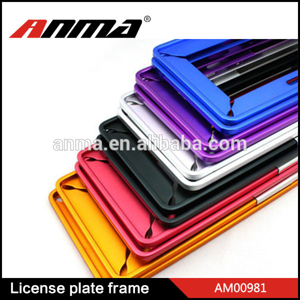 European car license plate frame / Magnesium alloy license plate frame