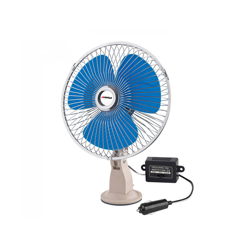 Wholesale Plastic Car Fan Mini Personal Fan Used In Car with Car adaptor