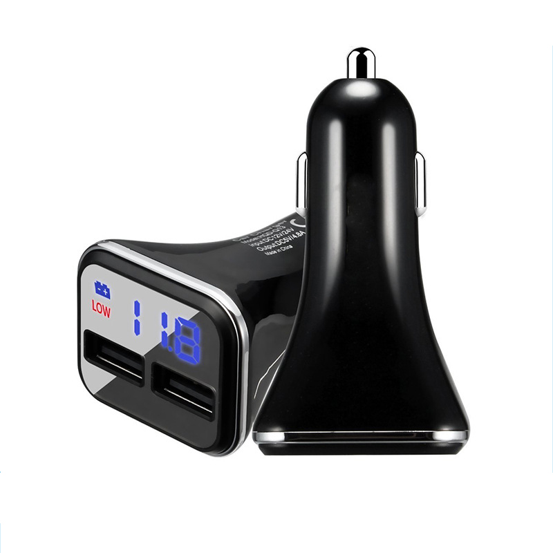 Universal LED Car USB Charger With 2 USB Ports