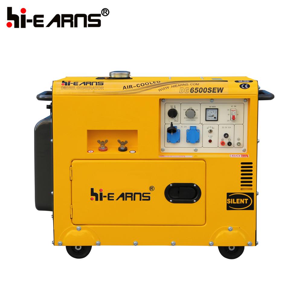 2KW 60HZ Air-cooled single cylinder used diesel welder generator