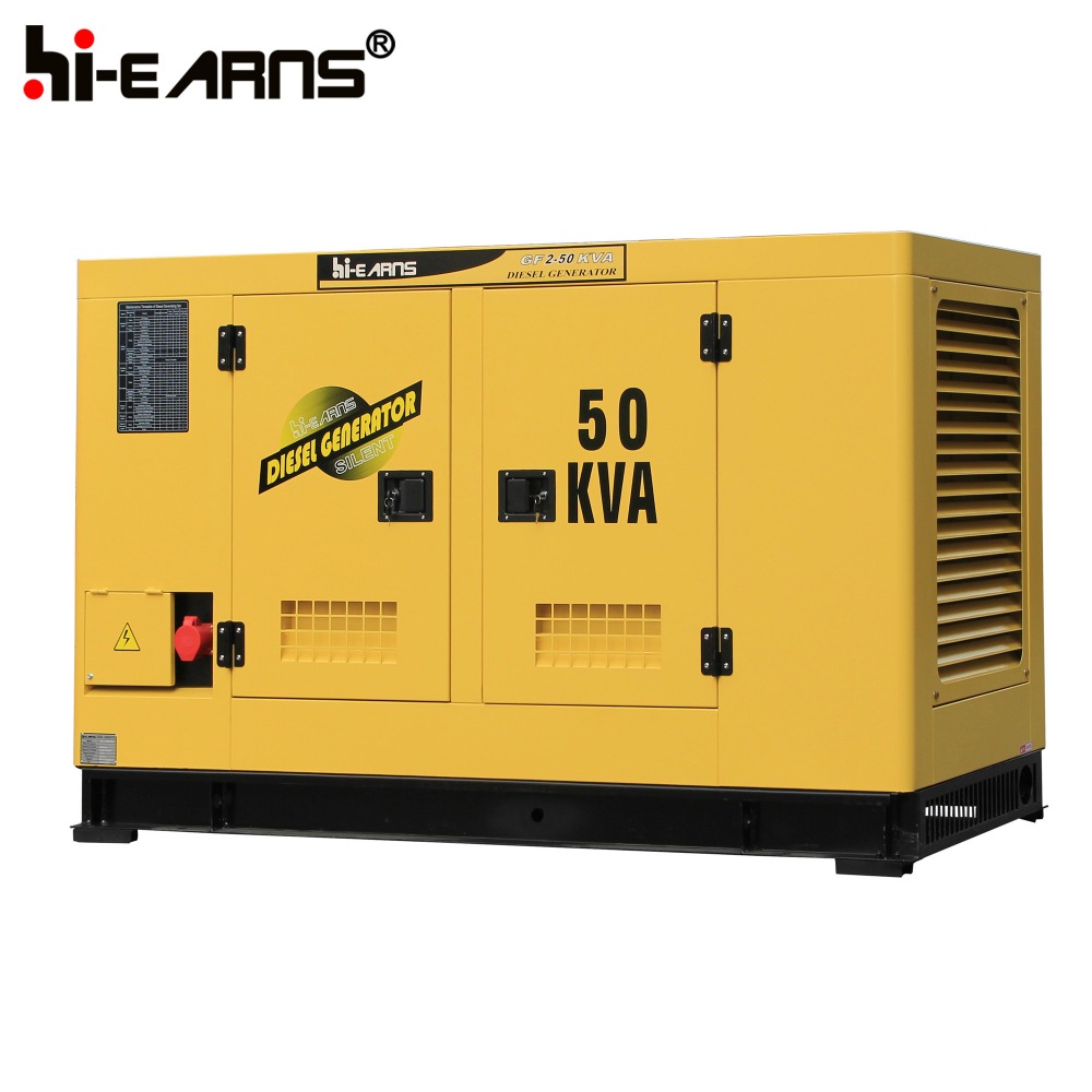 40KW diesel power plant water cooled silent diesel generator