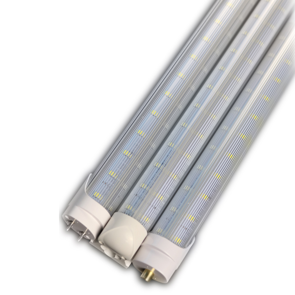 Personality price v shape AC85-270V 18w 4ft integrate lamp base LED tube light cooler