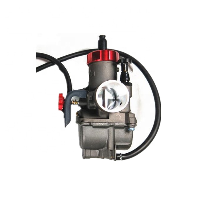 High performance black CNC chromed PE28 motorcycle carburetor