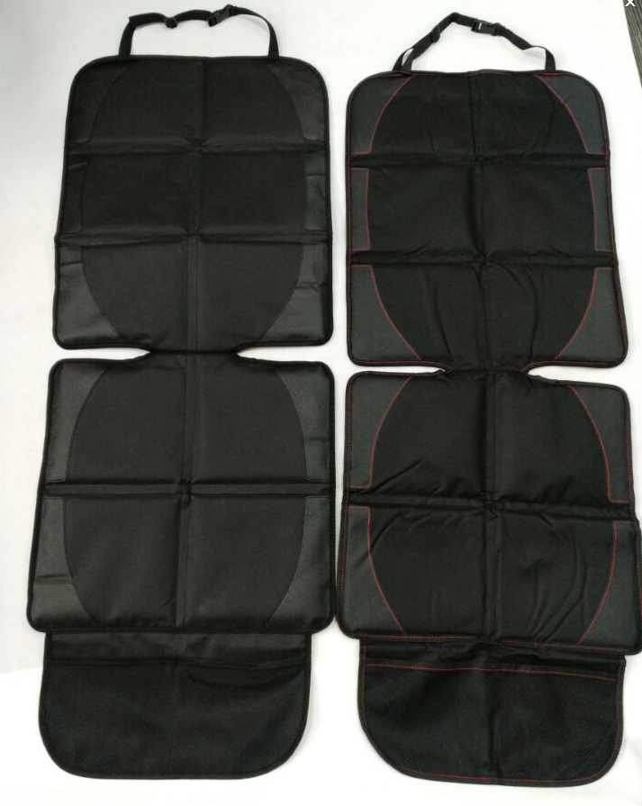 PVC leather with oxford fabric anti slip car baby seat protector