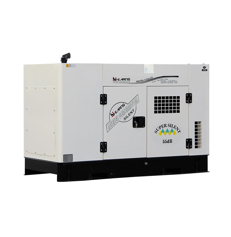 50Hz AC three phase Water cooled Multi-cylinder China 15KW 20KVA Silent diesel generator with CE certificate