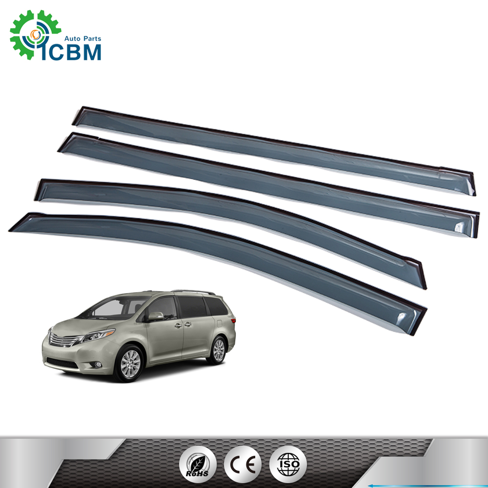 car accessories windows visor for SIENNA 11-15(IC09) custom visor