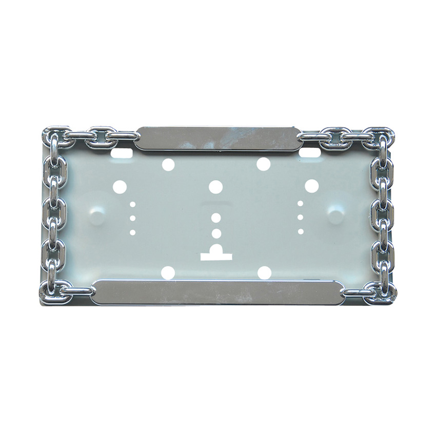 America auto license plate frame chrome car license plate frame