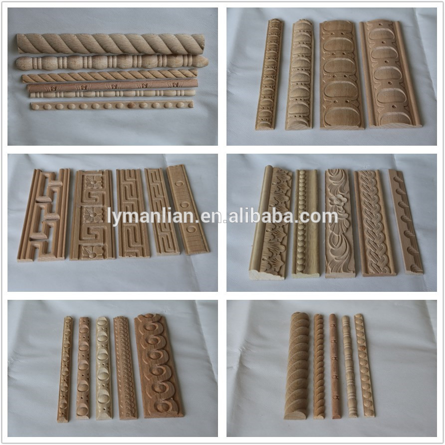 decorative wood carving cabinet molding trim