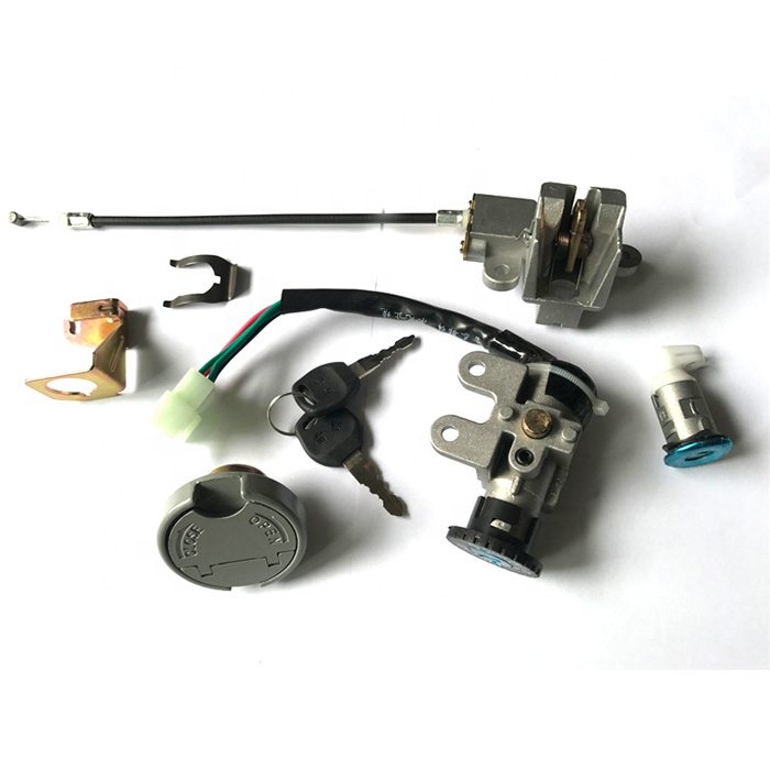50cc Moped Scooter Motorcycle Ignition Starter Switch Lock Set GY6 50