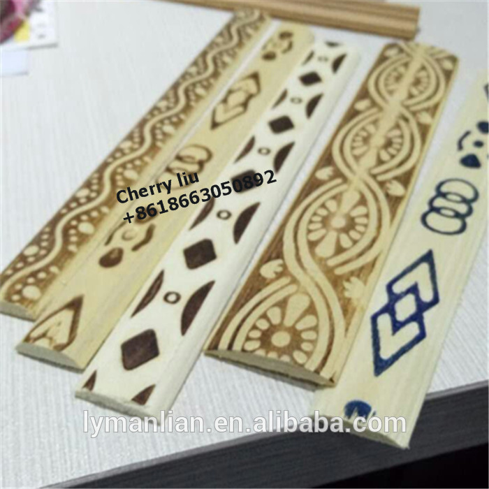 india crown wooden strips ceiling mouldings teak wood moulding