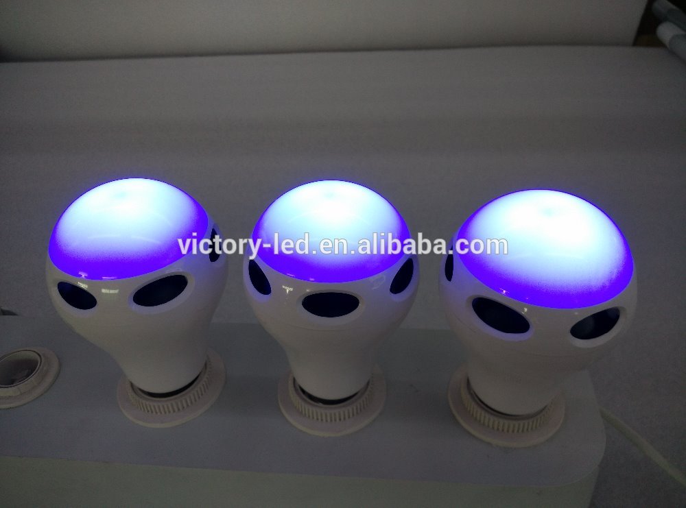 New model long life new flux bluetooth wifi controlled led color smart light bulb 7w e27 rgbw 2835 LED chip
