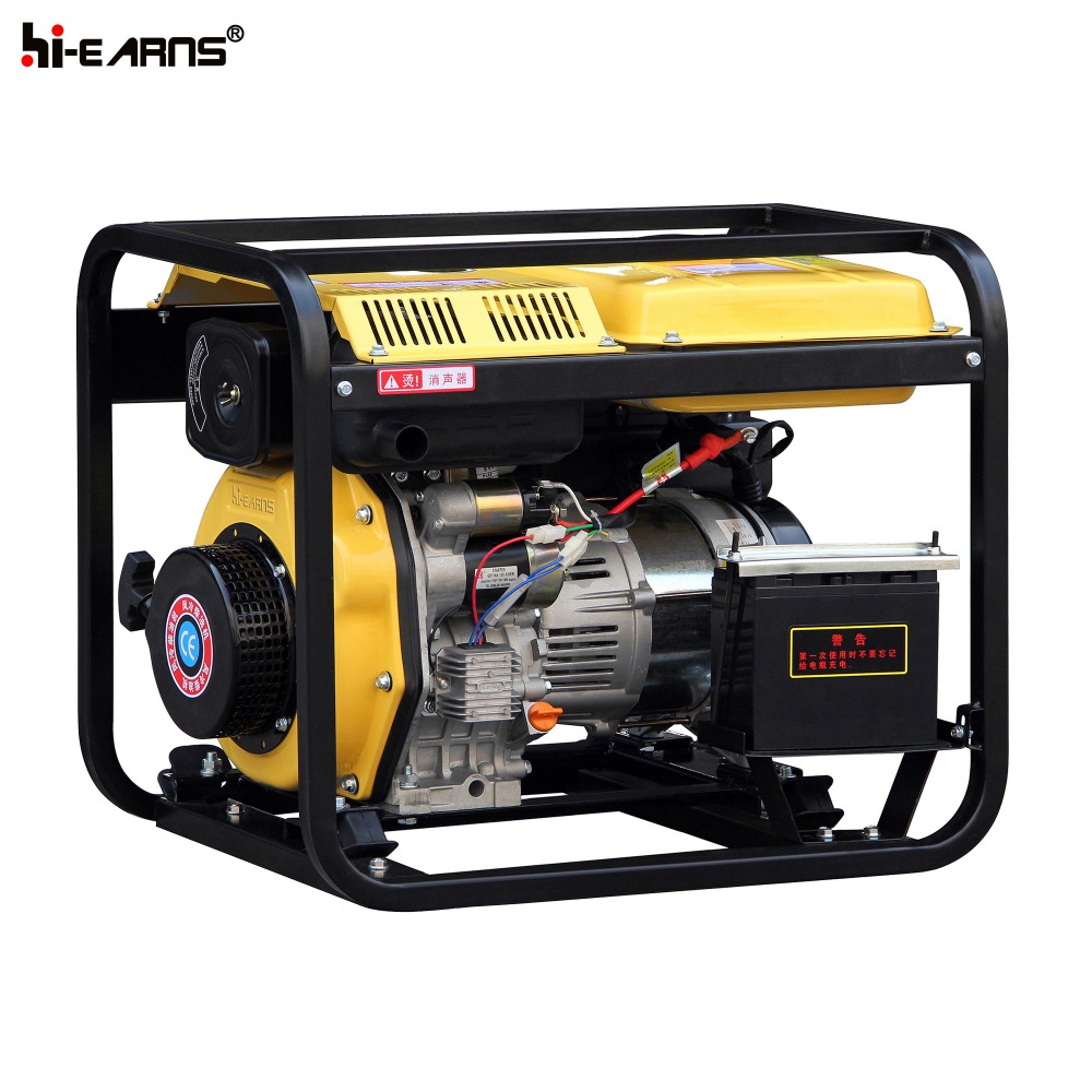 3KW single phase diesel generator set key start