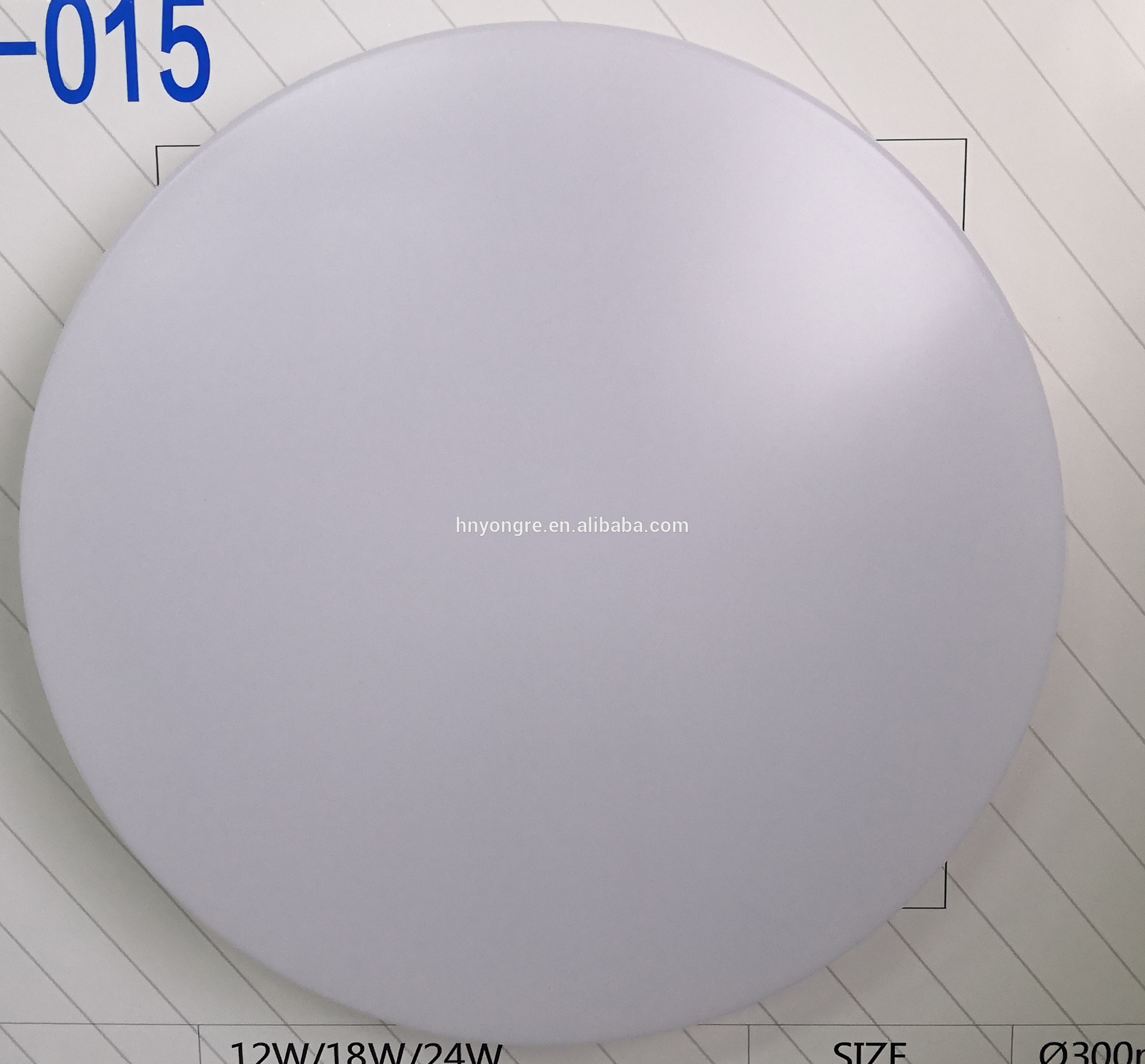 Surface Led ultra-thin ceiling lamp round 50X50,60X60 60w 4800lm pf>0.9 ce /rohs CCT+RGB