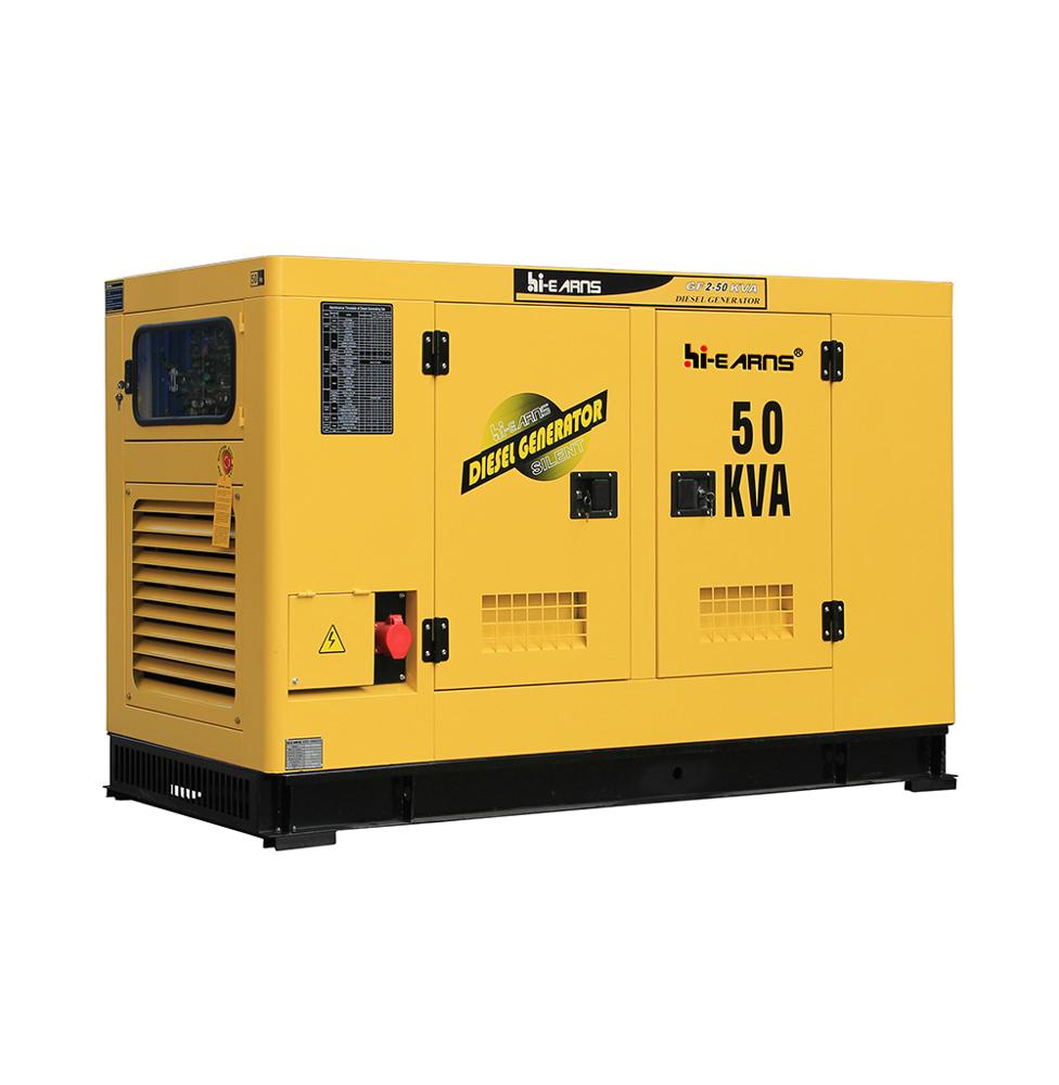 50KVA Open Or Silent water cooled Diesel Generator