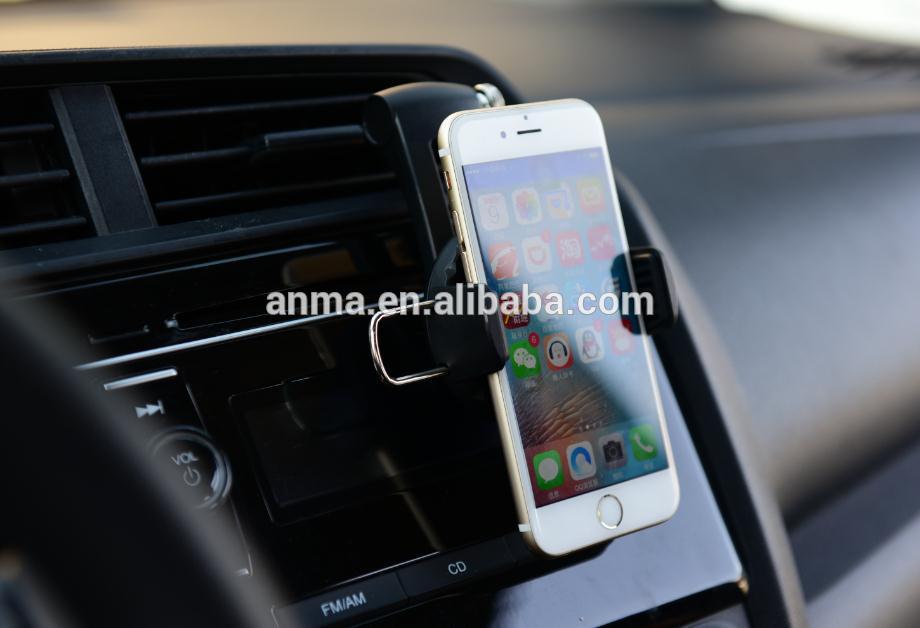 Double 360 rotatable universal magnetic car mobile cell phone holder