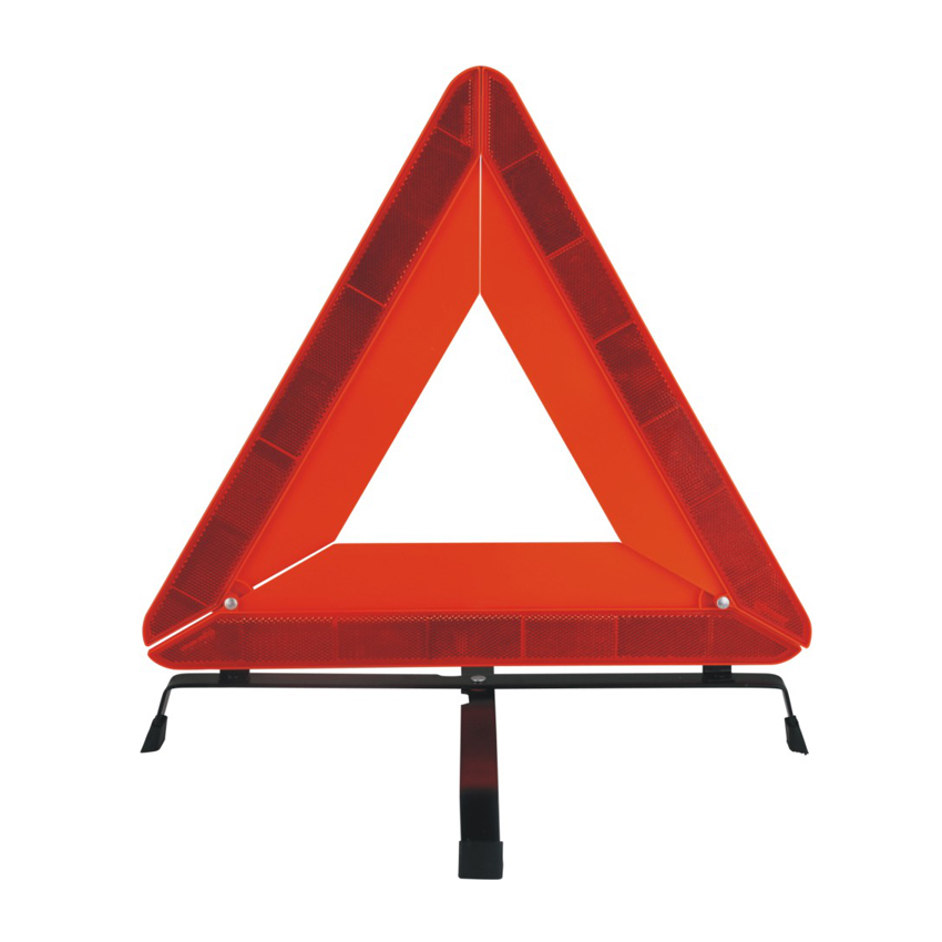 E-mark CE road emergency reflective foldable car safety warning triangle