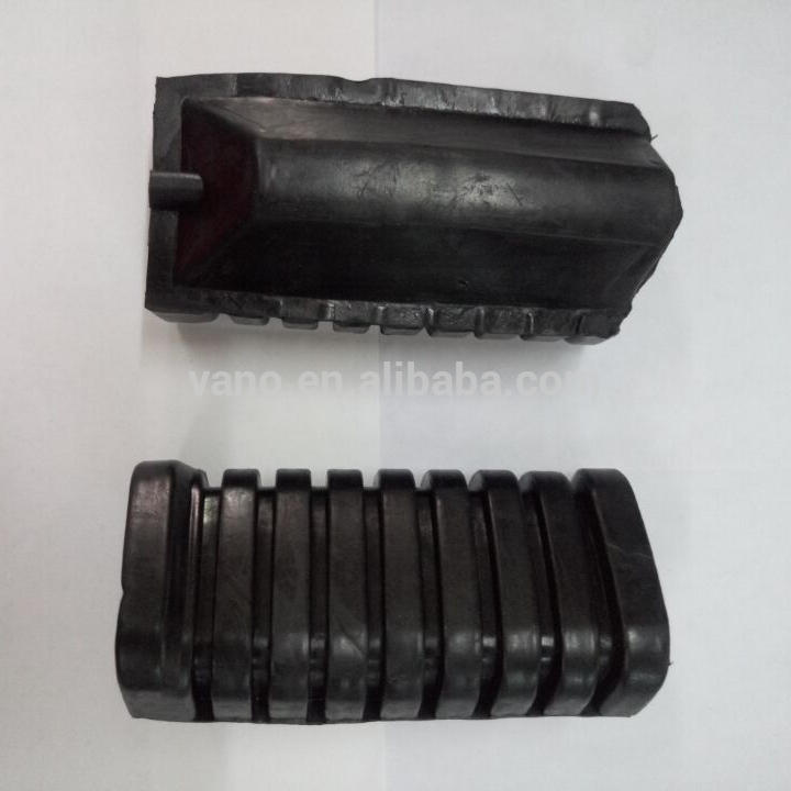 FH003 black rubber motorcycle foot pedal