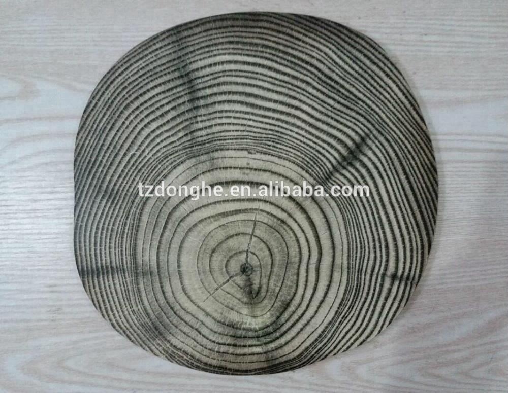 Tabletex round MDF cork nature placemats for home