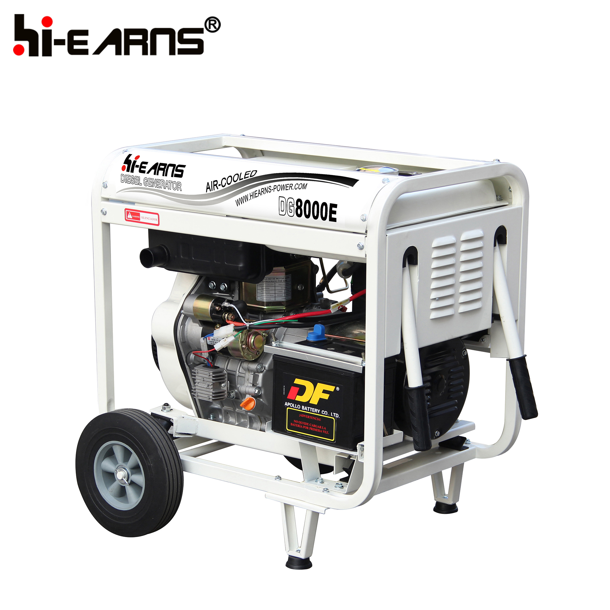 Low price 7KW electric start diesel generator