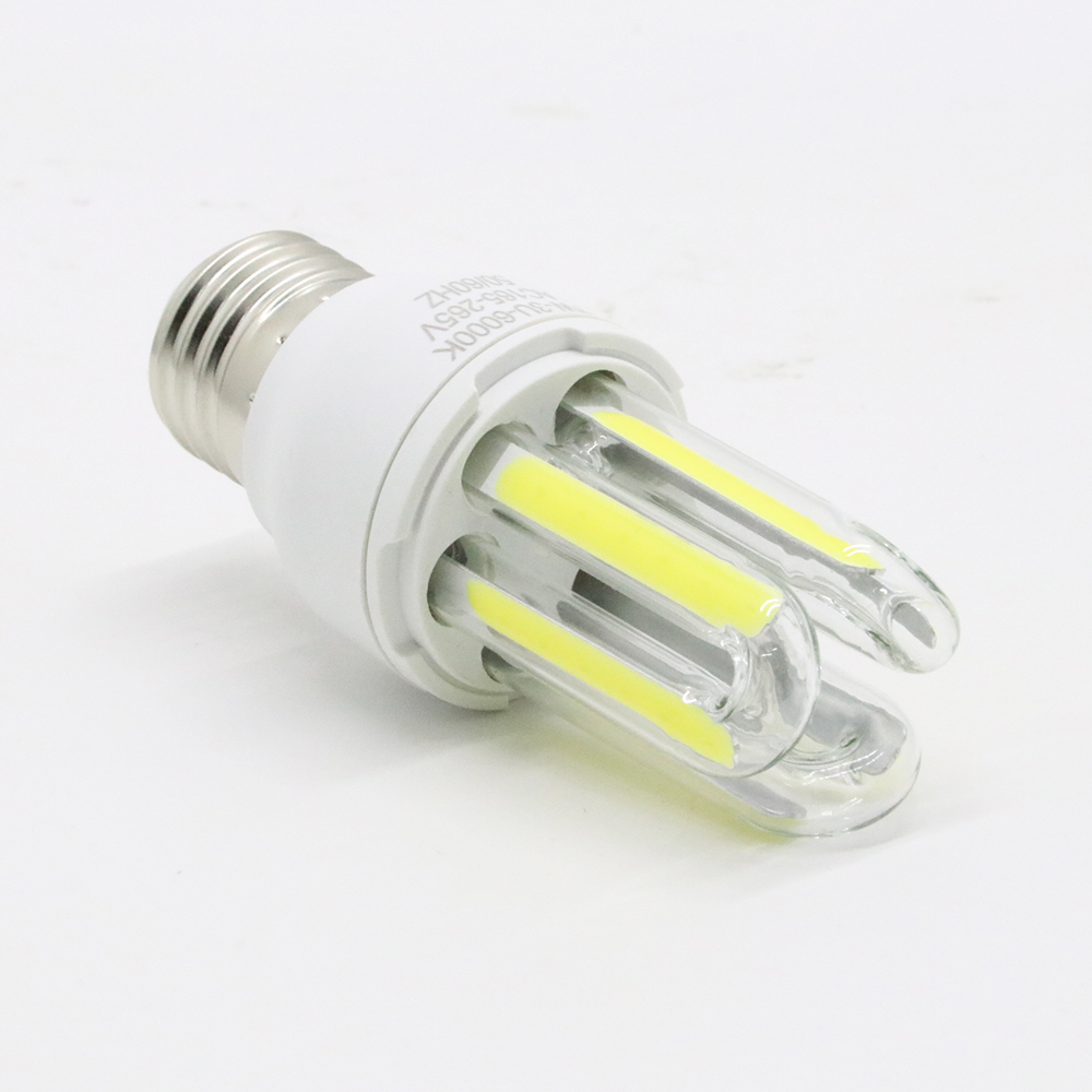 Wholesale Led Lamps E27 B22 5w 7w 12w 40w u shape energy saving light bulbs