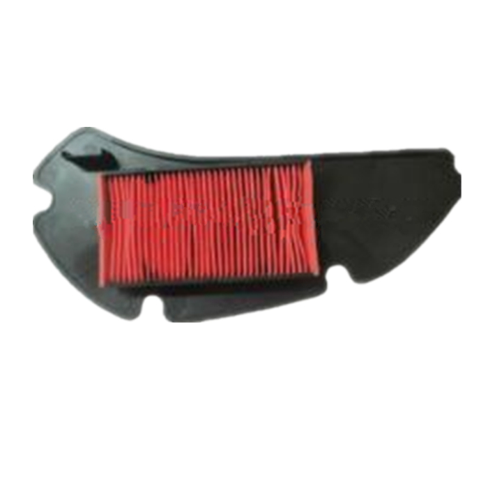 Competitive price paper core air filter nylon motorcycle colored air filter