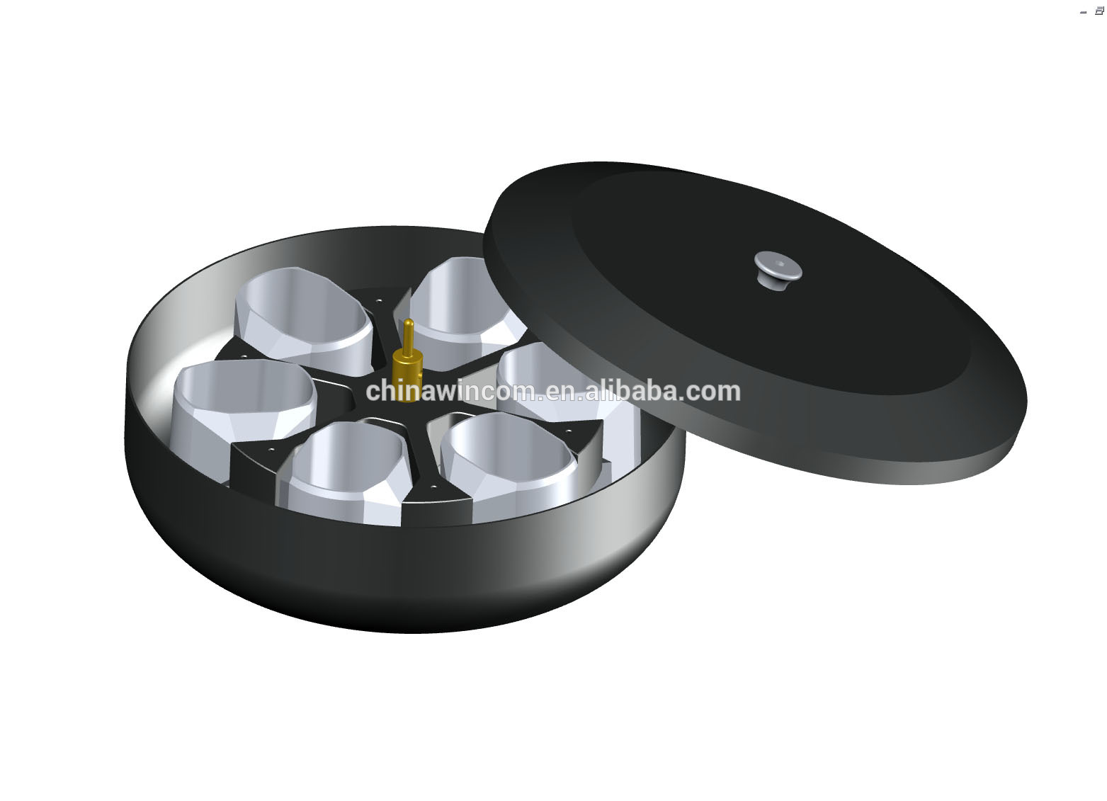 Low Speed Refrigerated Centrifuge with 1000ml standard rotor DL6A