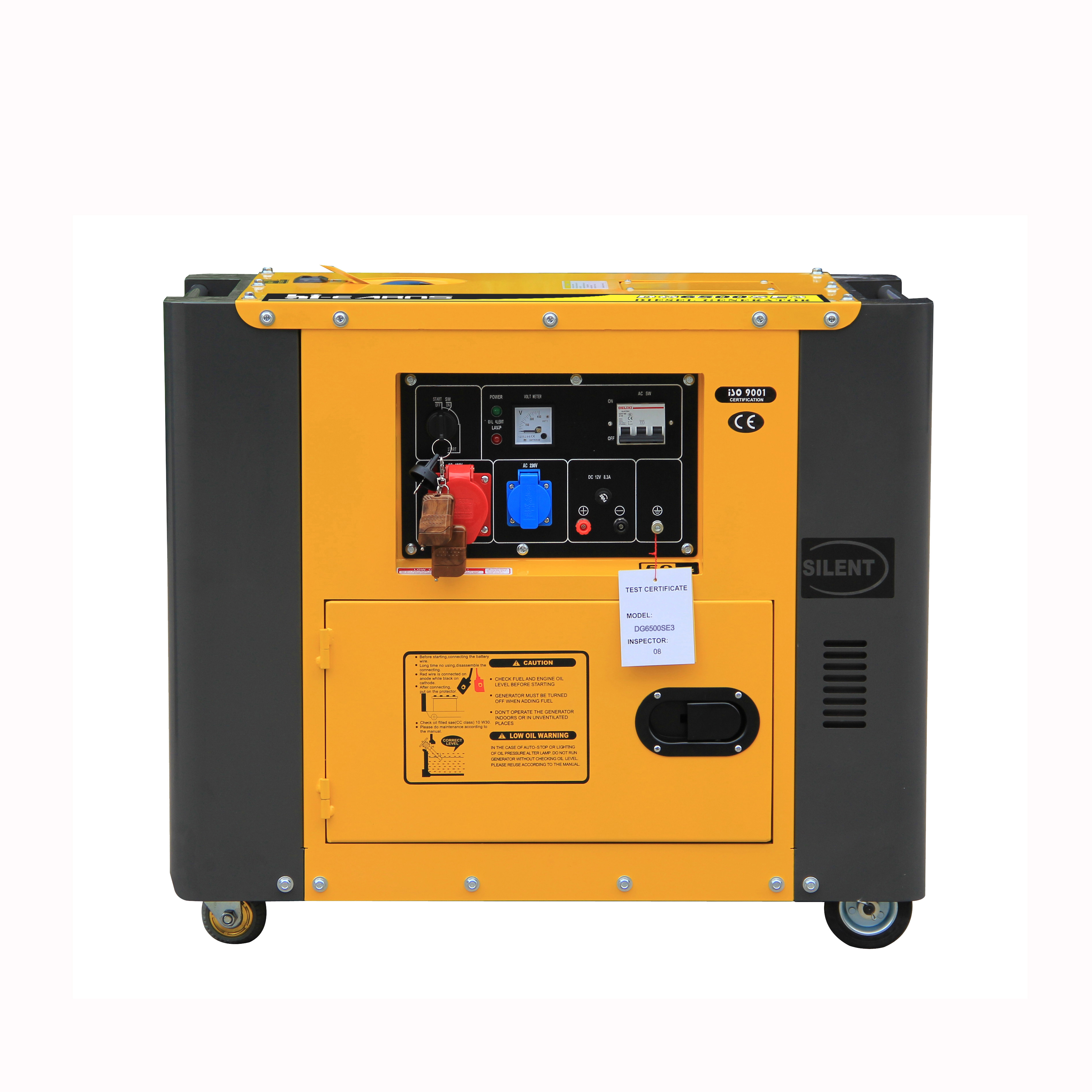 New style 5KW air cooled single three phase diesel generator