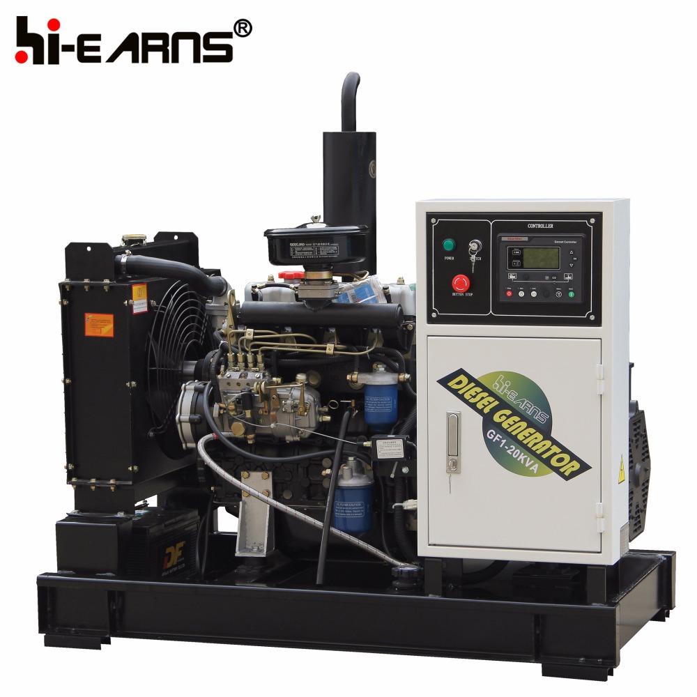 Water-cooled Chinese Quanchai engine Open frame type 3 phase generator 30kva