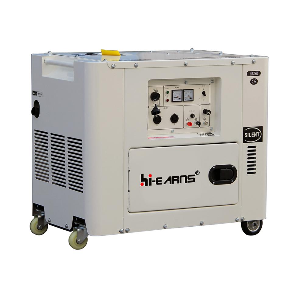 6000 watt small silent super quiet diesel generator