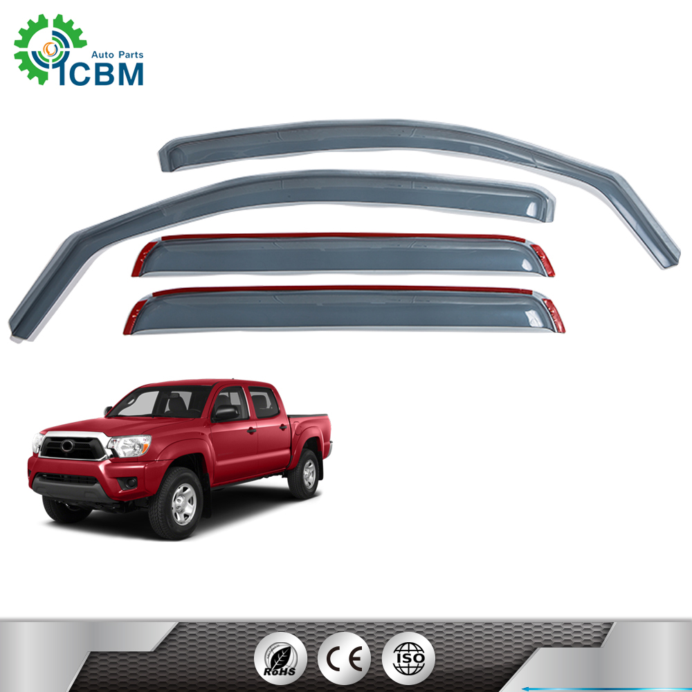 Plastic Wholesale car doors window visor for car door visors car accessories