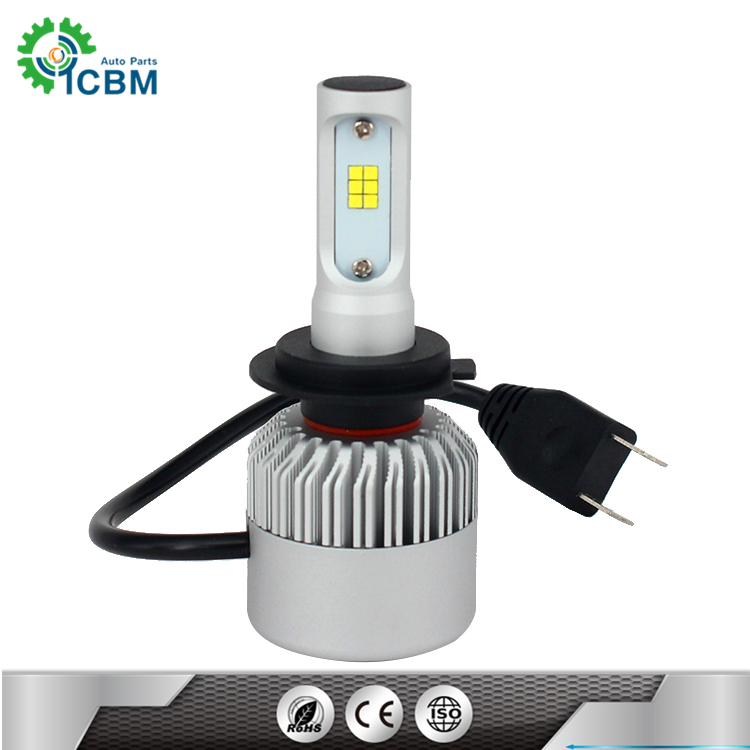 Hot Selling S2 high power all-in-one design DC 12V Led Headlight H7