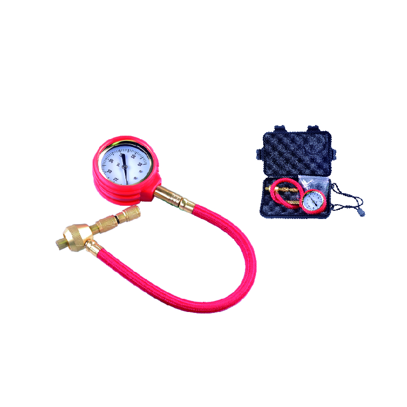 Tire Deflator Pressure Gauge With Protective Casing