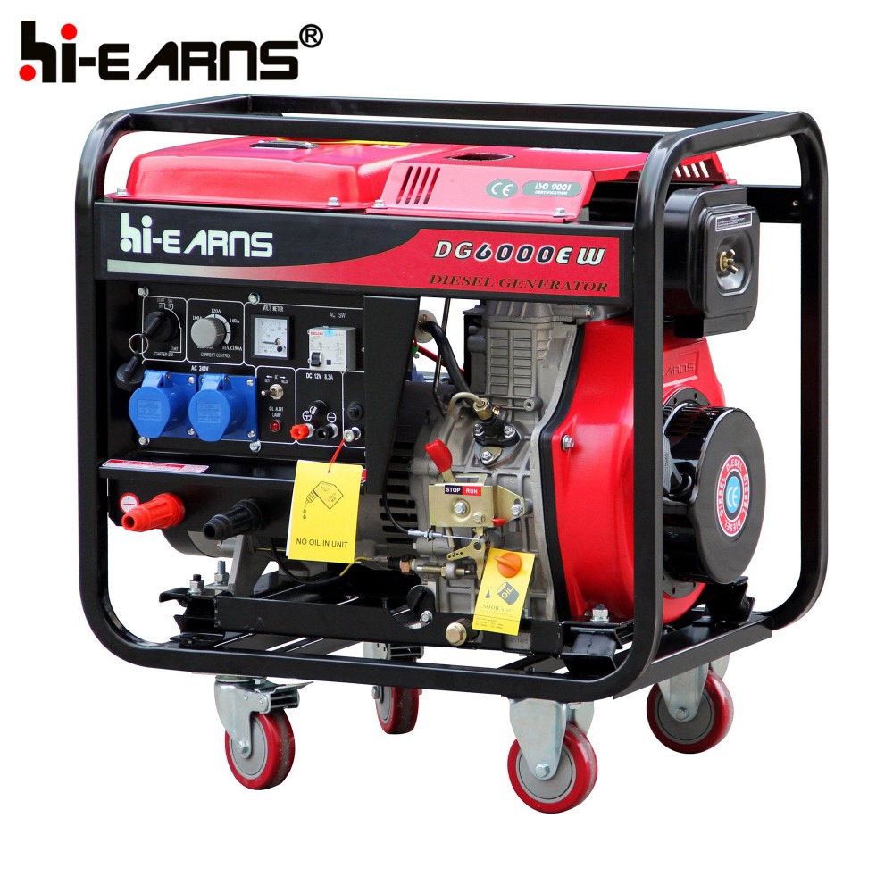 180A portable diesel welding machine price welder