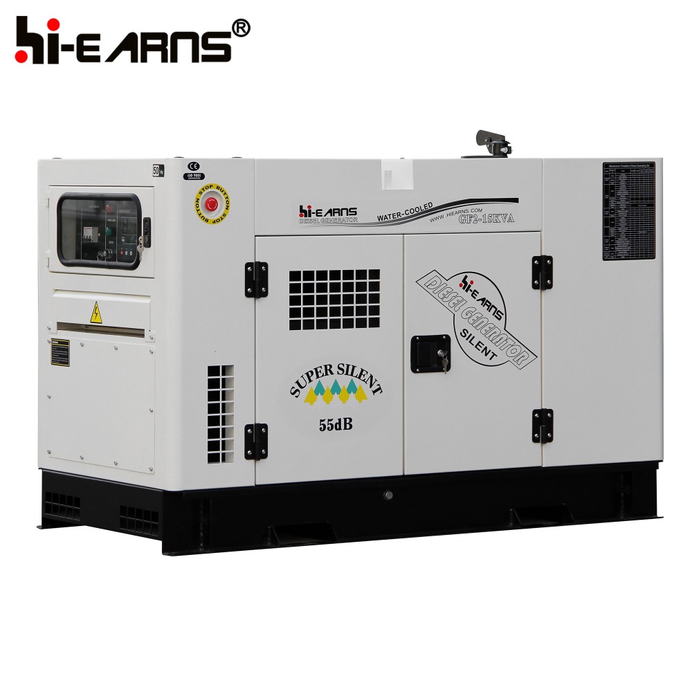 super silent 15KVA diesel generator with wheel prices