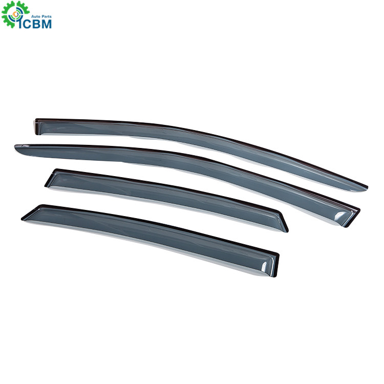 Factory top quality plastic window door visorsCar Window Wind Deflectors & Visors Sun Visors Rain Shield Wind Shield