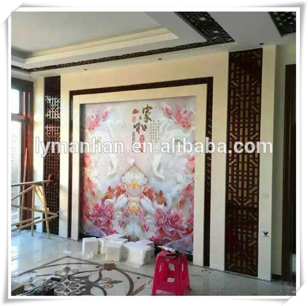 wooden wall tv panelling design