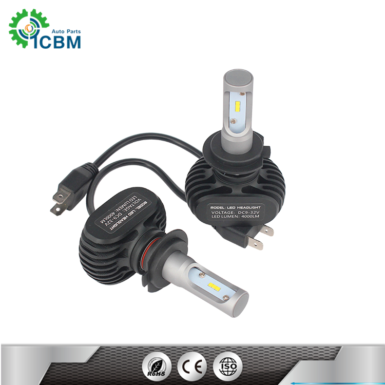 The best lighting effect and high quality X1-H7W led headlight bulb Head Light