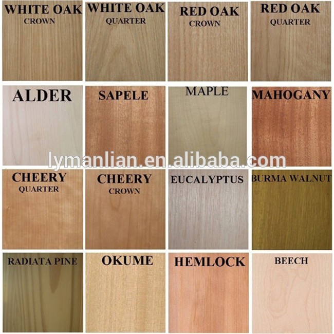 ebony macassar wood veneer engineered bleech white veneer