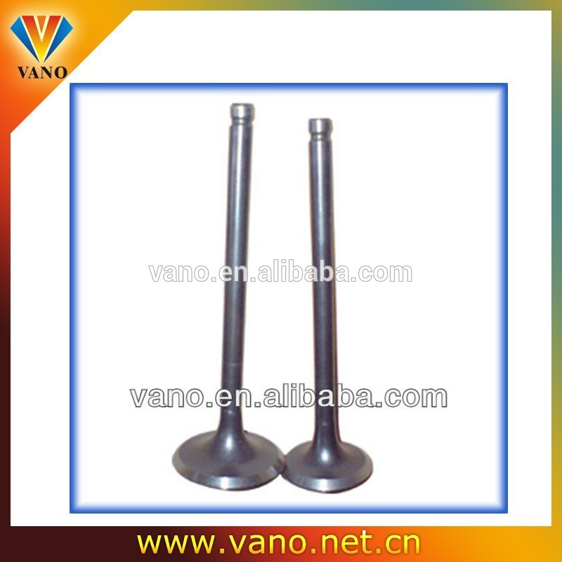 Cheap price superior intake exhaust 4 stroke motorcycle engine valve for WY125