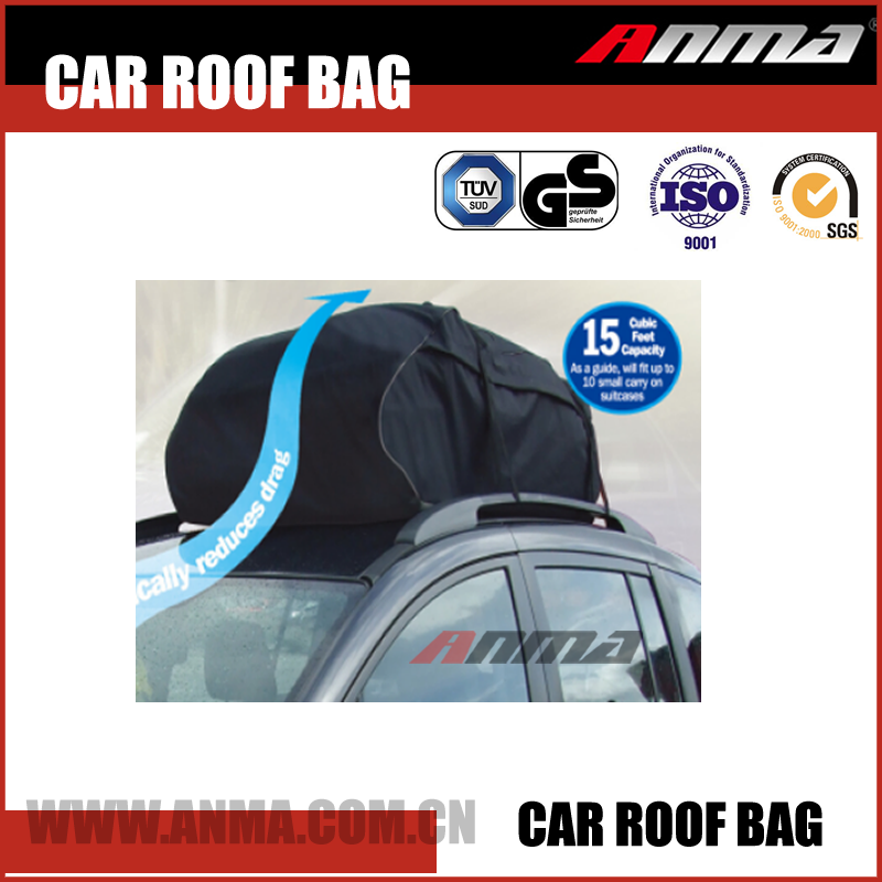 High quality water resistant roof travelling luggage bag car top cargo carrier bag