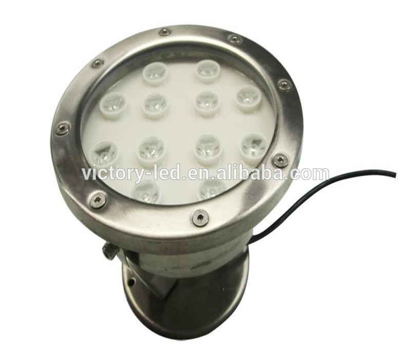 Outdoor stainless steel swimming pool lights RGB underwater led pool light 12v 36w ip65