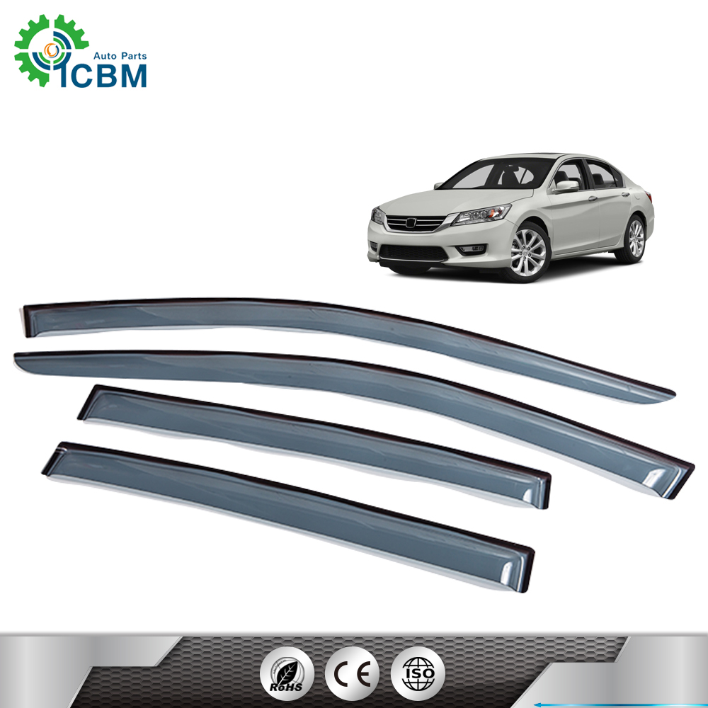 Auto parts sun visor window deflectors door rain guards car window shade visor for ACCORD 13-15