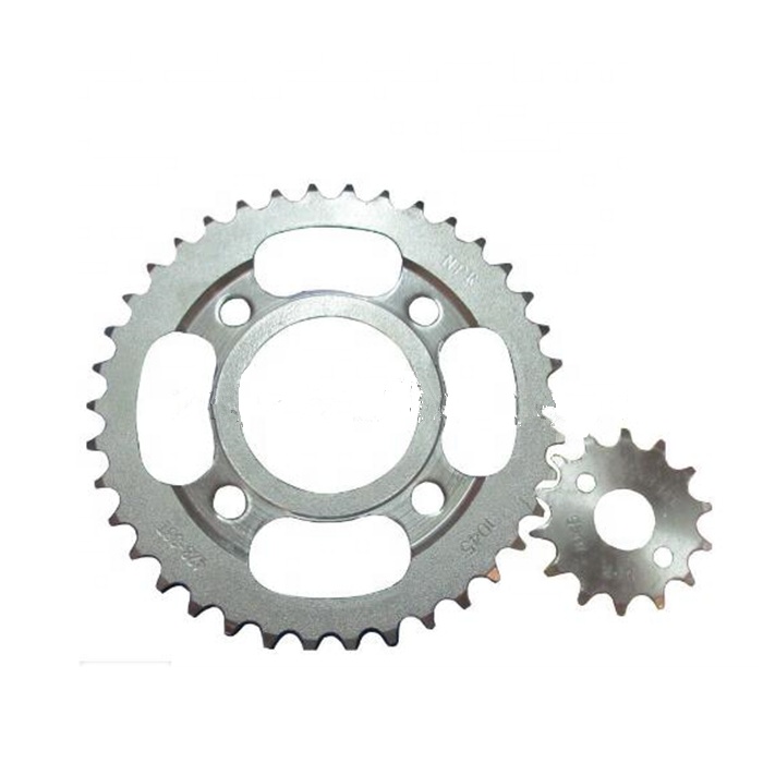 Top sales CG125 motorcycle sprocket set