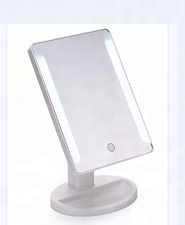 Two power supply modes adjustable brightness led cosmetic mirror with 36 LEDs