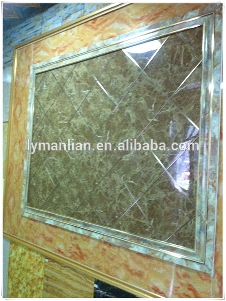 Plastic wall decorative panels/interior ps wall panels
